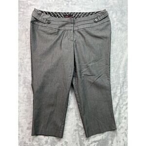 Torrid‎ Womens Sz 12 Designer Gray Dress SLim Shorts Casual Ladies Summer Park